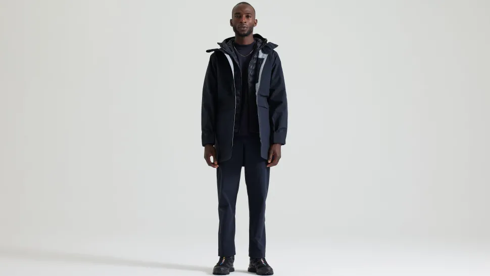 Parka à capuche 3 épaisseurs Homme