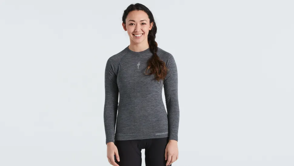 Sous-vêtement technique manches longues Hiver Femme - Merino Seamless