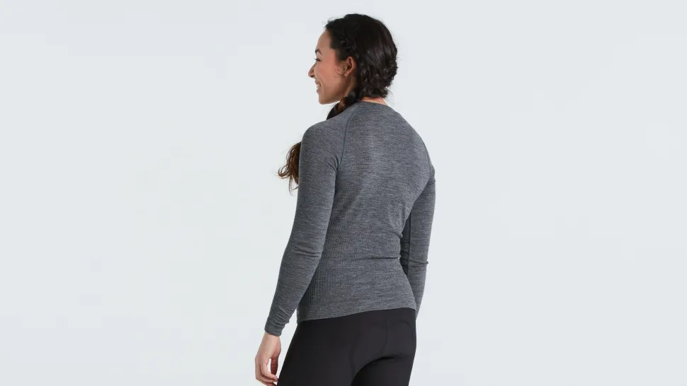 Sous-vêtement technique manches longues Hiver Femme - Merino Seamless