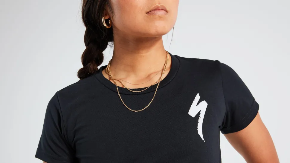 T-Shirt Manches Courtes Femme S-Logo