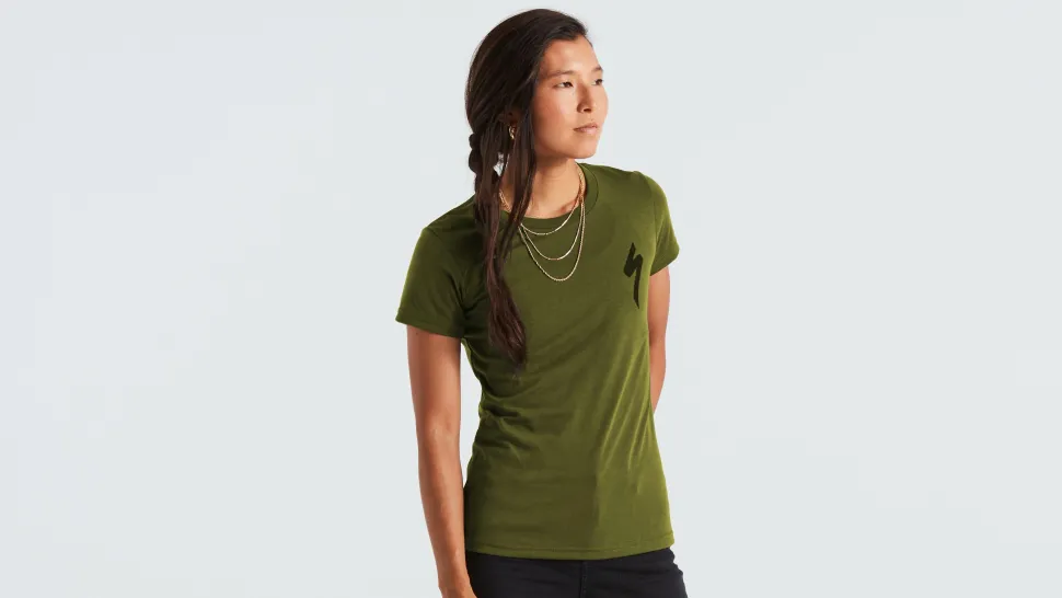 T-Shirt Manches Courtes Femme S-Logo