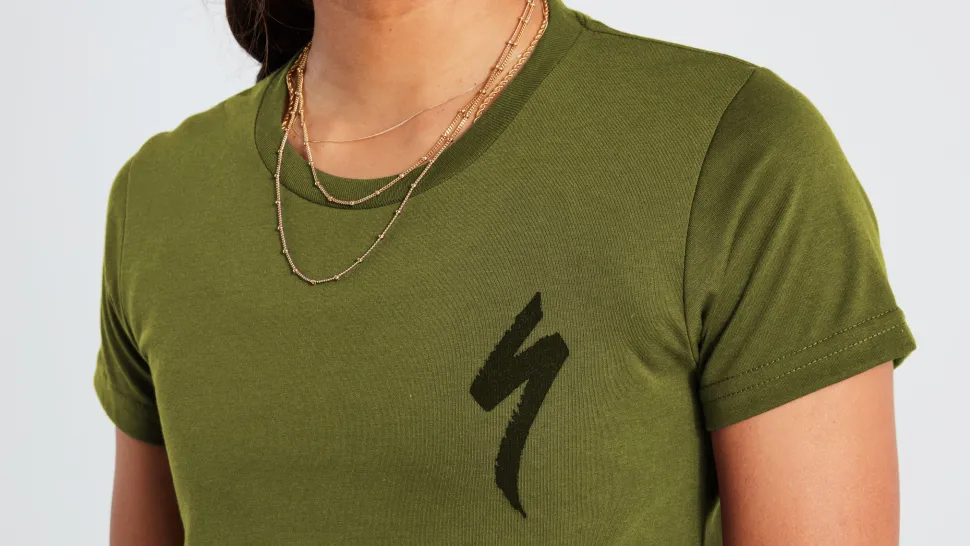 T-Shirt Manches Courtes Femme S-Logo
